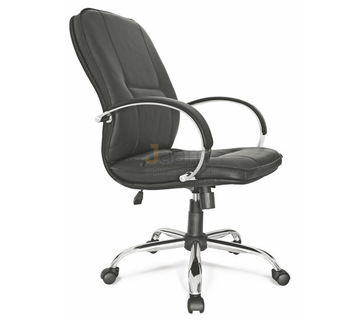Кресло для руководителя Филадельфия хром короткий