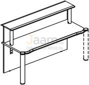 Стойка ресепшн Стойка прямая 1000