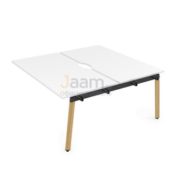 Мебель для персонала Средний модуль стола БЕНЧ-системы сдвоенные на 2 раб. места Iron Wood 10БДСВ.284