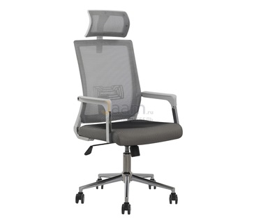 Кресло для персонала СТК-XH-6125 хром White