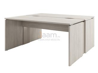 Мебель для персонала Стол-тандем на 2 рабочих места D-26