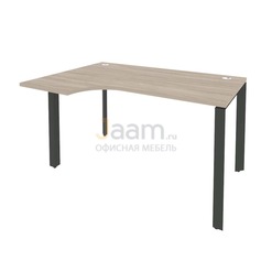 Мебель для персонала Стол эргономичный левый O.MP-SA-2L