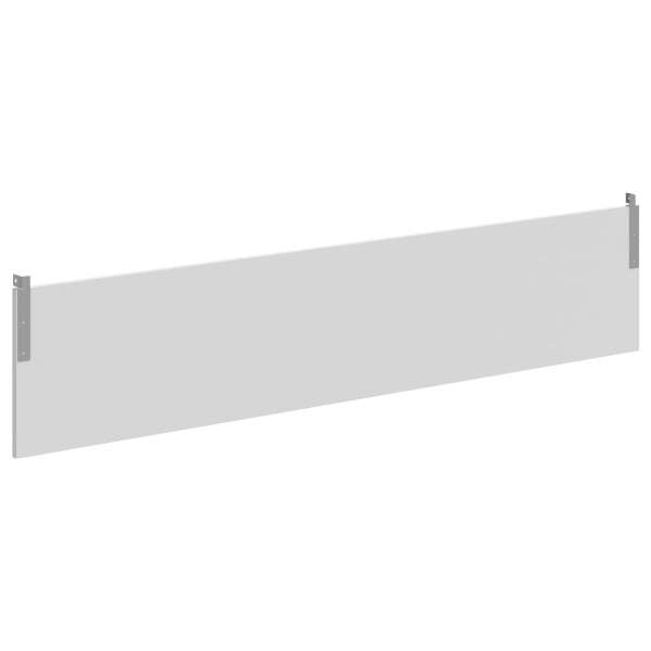Фронтальная панель Xten Gloss XGDST 187.1 1700x350x18 (Белый/полированная сталь)