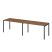 Бенч линейный на 2 рабочих места Арго-М АМБЛ-003.60 2800x600x760