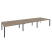 Рабочая станция на П-образном м/к Onix O.MP-D.RS-6.4.7 4740x1475x750