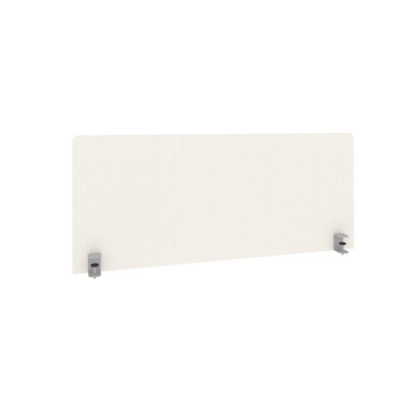 Экран тканевый для стола L1200мм Б.ТЭКР-2 1050x22x450 (Белый)