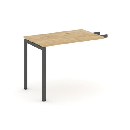 Брифинг-приставка SN-4P.BR-004 (1180х600х750) (Тиквуд Светлый/Металл Антрацит)