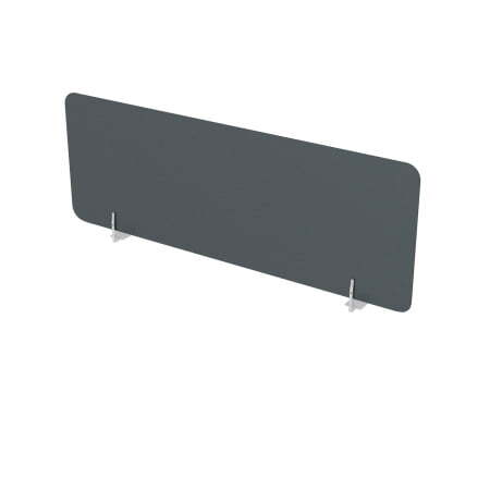 10БФО.125 Барьеры фронтальные оргстекло (1200x4x500) (Dark greyПорошковое покрытие)