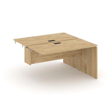 Стол-приставка к опорным элементам SN-D.DPRS-003 (1380х1232х750) (Тиквуд Светлый)
