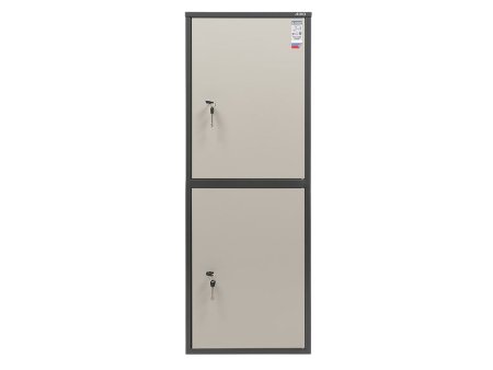 Бухгалтерский шкаф AIKO SL-125/2Т (Графит/Светло-серый)