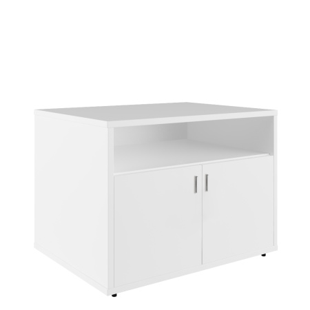 Тумба для оргтехники Trend TRD296480 800x600x600 (Белый)