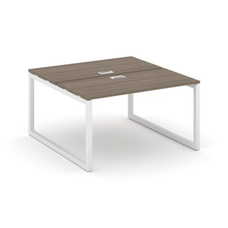 Рабочая станция 2-х сторонняя SN-5O.DRS-022 (1180х1632х750) (Вяз Благородный/Металл Белый)