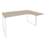 Стол эргономичный правый на О-образном м/к Onix O.MO-SA-4R 1580x1180x750