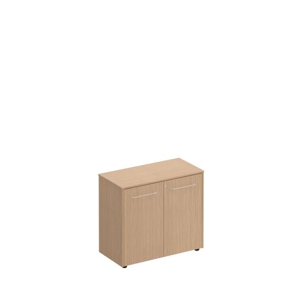 Шкаф закрытый низкий Reventon МЕ 302 940x460x810 (Зебрано песочный)