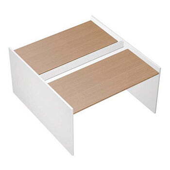 Рабочая станция на опорах ДСП (2х140) с ProSystem Profiquadro КВ 1402 БВ 1450x1570x835