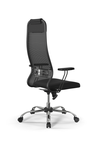 Кресло для руководителя Метта Sit 10 B1-111T - X2+UMF(X1) /Ub00/Wh00/T1bp-b(M09.B21.G20.W01)