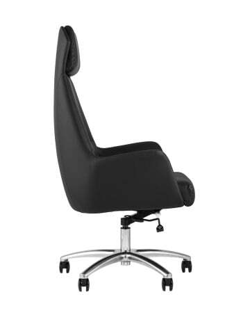 Кресло руководителя TopChairs Viking черное (Компьютерное кресло Viking черный)
