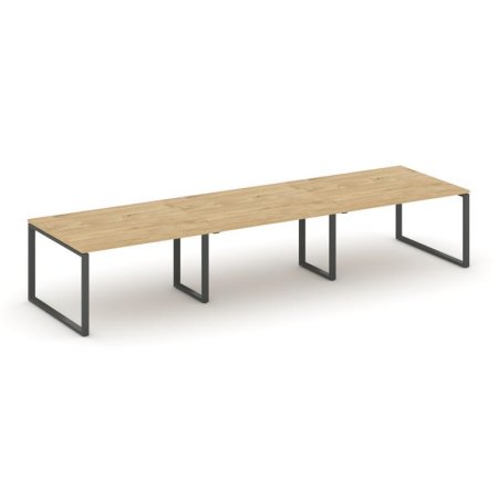 Стол переговорный SN-6O.SPRG-052.3 (3540х1180х750) (Тиквуд Светлый/Металл Антрацит)