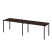 Бенч линейный на 2 рабочих места Арго-М АМБЛ-003.60 2800x600x760