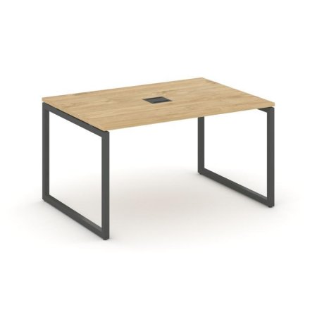 Стол переговорный SN-4O.SPRG-002 (1180х980х750) (Тиквуд Светлый/Металл Антрацит)