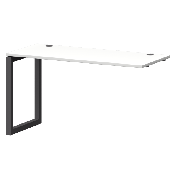 Модуль линейный на металлокаркасе Смарт СМС25-О-16К.60Э.Пр.50 1600x600x750 (Белый/Антрацит)