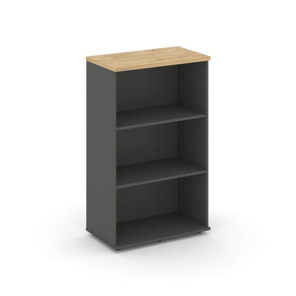 Тумба опорная/приставная SN.TOP-053 (800х400х1150) (Антрацит/Тиквуд Светлый)
